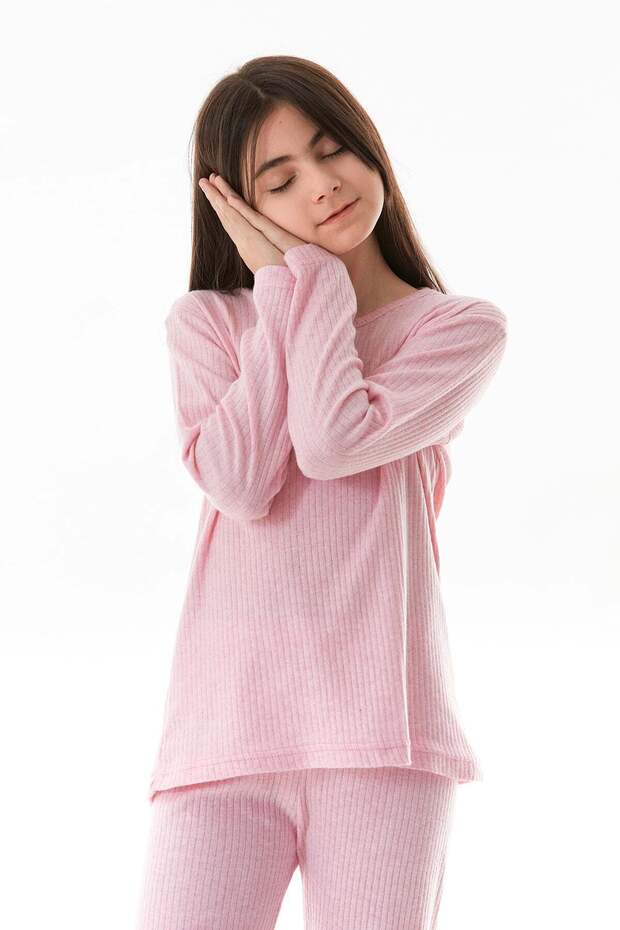 Focus Printed Girl's Pajama Set