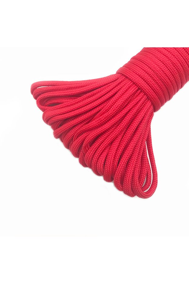 31m Red001 4 Size Dia.4mm 7 Stand Cores Paracord 550 For Survival Parachute Cord Lanyard Climbing Ca