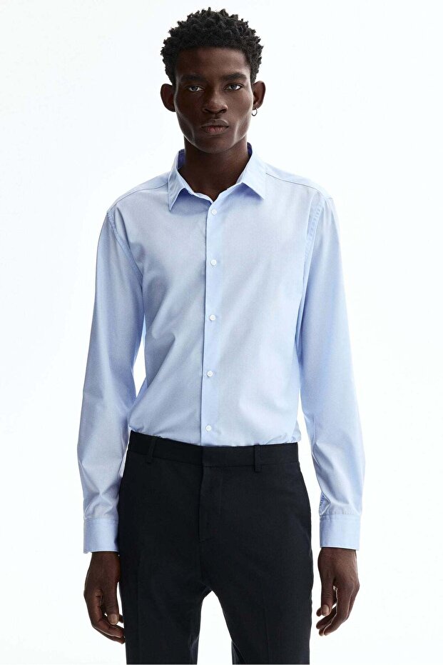 Slim Fit Easy-iron shirt