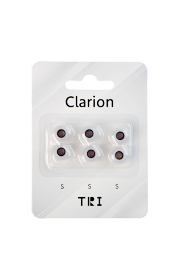 مجموعة رؤوس الأذن المصنوعة من السيليكون S TRI Clarion، 3 أزواج لسماعات الرأس ذات الحجم S/M/L، ملحقات سماعة الرأس السلكية لكل منها.