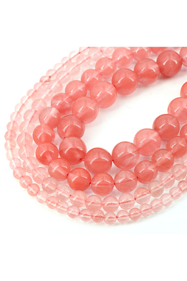 4mm (85-91 pcs) Cherry Quartz Natural Stone Beads Blue Tiger Eye Crystal Amethyst Rose Quartz Gemsto