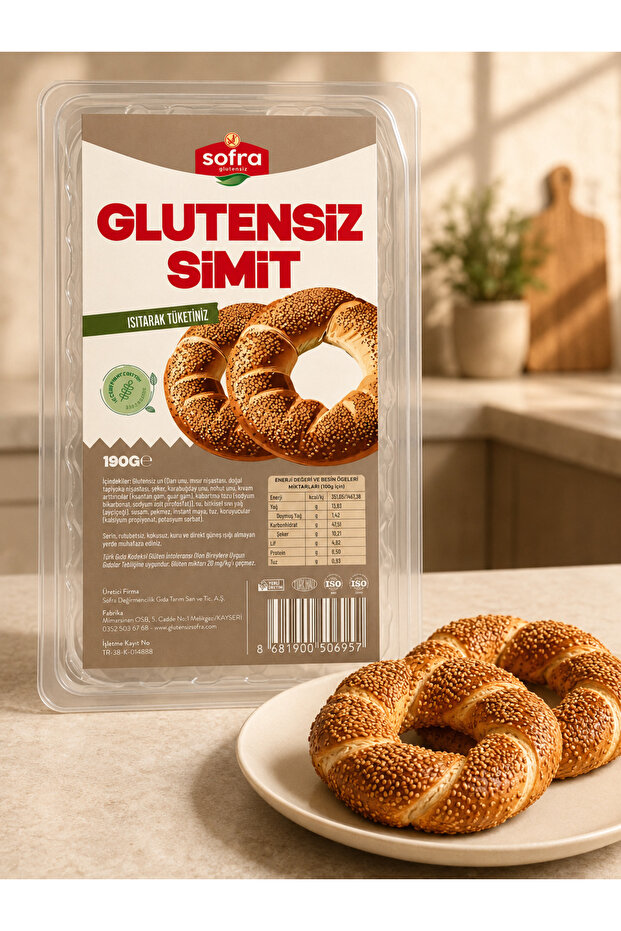 Glutensiz Simit (2 ADET)