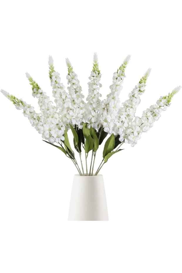 5pcs Beige 5pcs Artificial Flowers Shyacinth Rattan Home Living Room Wedding Celebration Outdoor Gar