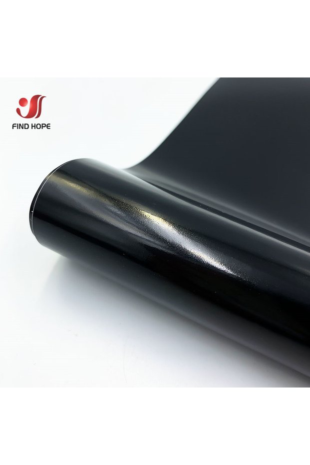 12in x39in(30x100cm) black Glossy Self Adhesive Vinyl Premium Craft Cut Film for Outdoor Decor Stick