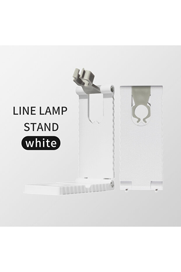 White LULAA UV Nail Lamp Stand Foldable Mini Nail Light Stand Drying Gel Nails Polish for Gel Nail D