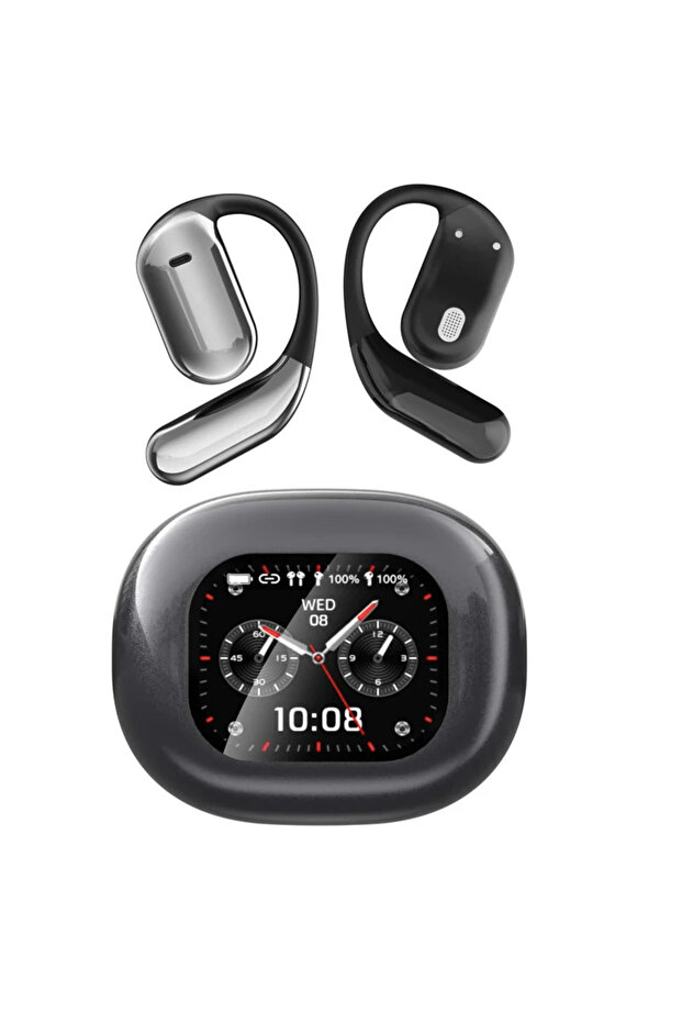 Black UYUXIO Real Time AI Translating Ear buds with 144 Languages OWS Online Translation Headphone
