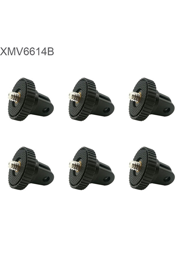 XMV6614B Accessories Kit for Action Camera Accessory Quick Release Buckle Tripod Mount for Gopro Her