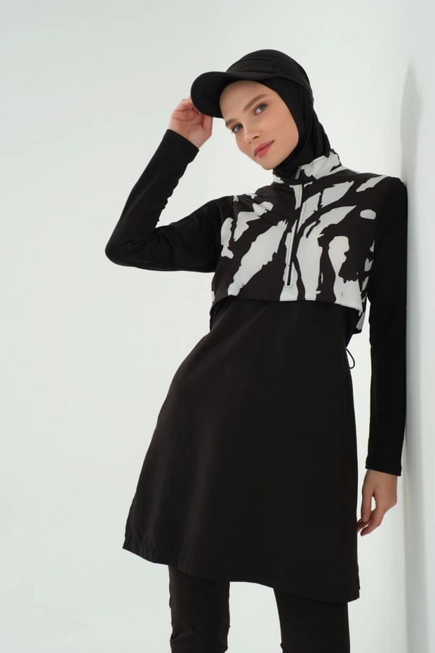 25348 Women's Long Sleeve Hijab Swimsuit
