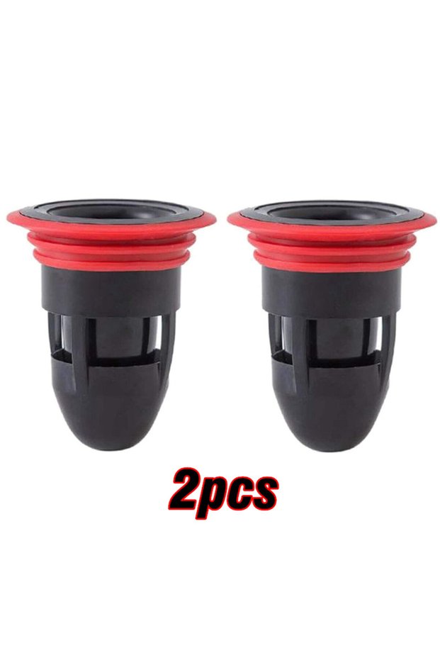Ordinary-Black 2pcs Deodorant Drain Core Toilet Bathroom Floor Drainer Cores Sewer Pest Control Sili