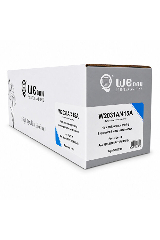 حبر W2031A / 415A سماوي (Cyan) متوافق مع طابعات HP