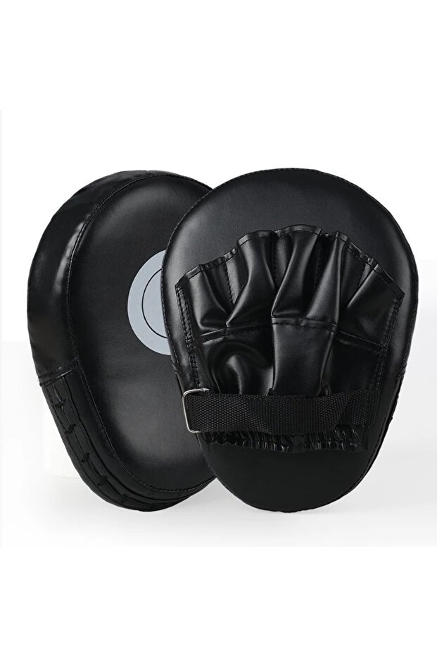 black 1pcs Professional Boxing Target Pads Fight Punching Bag Sanda Training Gloves Kicking Pad PU T