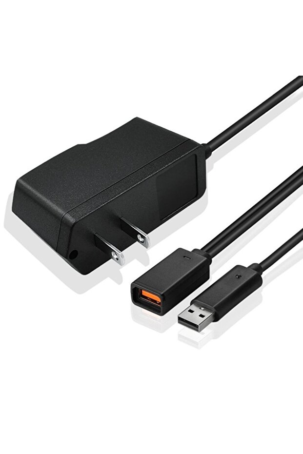 محول طاقة USB أمريكي مزود بقابس أوروبي ووظيفة PD لجهاز Xbox 360 ومستشعر Kinect (شحن أمريكي/أوروبي)