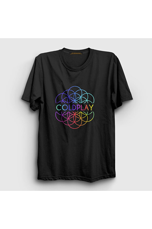 Unisex Black Logo a Head Full of Dreams Coldplay T-Shirt 470157Tt