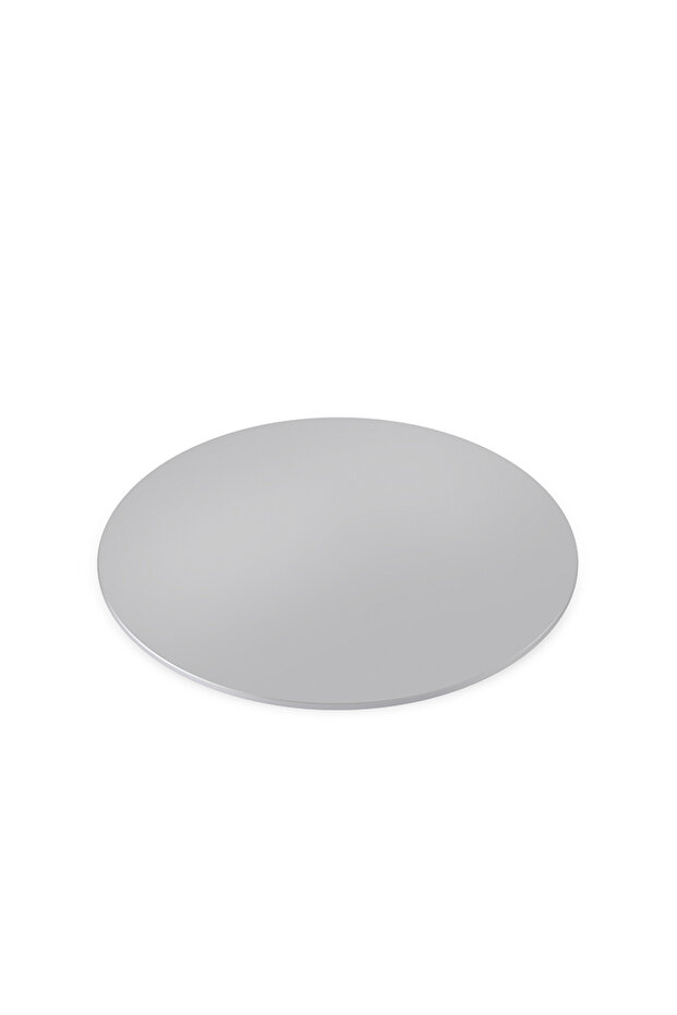 Silver Computer Monitor LCD Screen Base Universal 360 Degree Rack Tray Aluminum Alloy Rotating Base