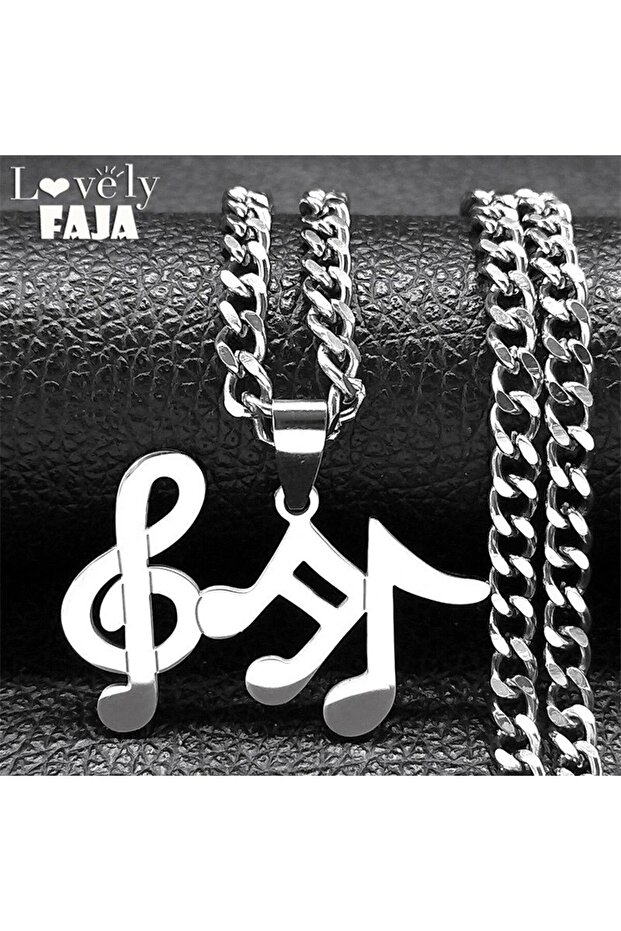 Nota Left Key Necklace