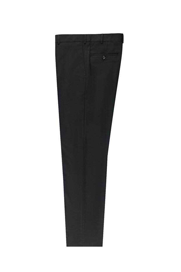 6 Drop Regular Fit Standard Cut Wool Classic Fabric Trousers