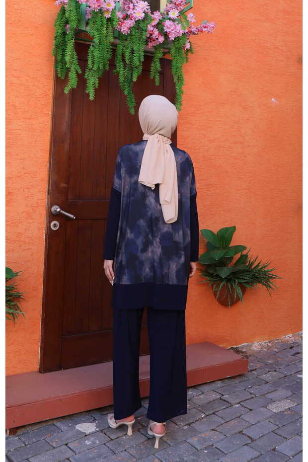Batik Patterned Sandy Set - 5