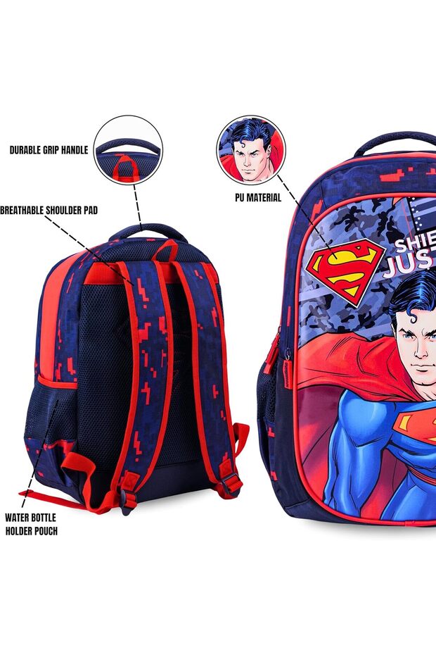 Superman Super Power Backpack, 45 cm - 5