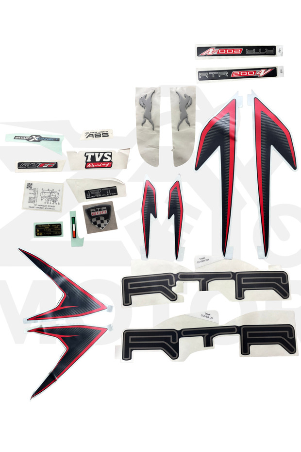 Apache Rtr200 Etiket Seti