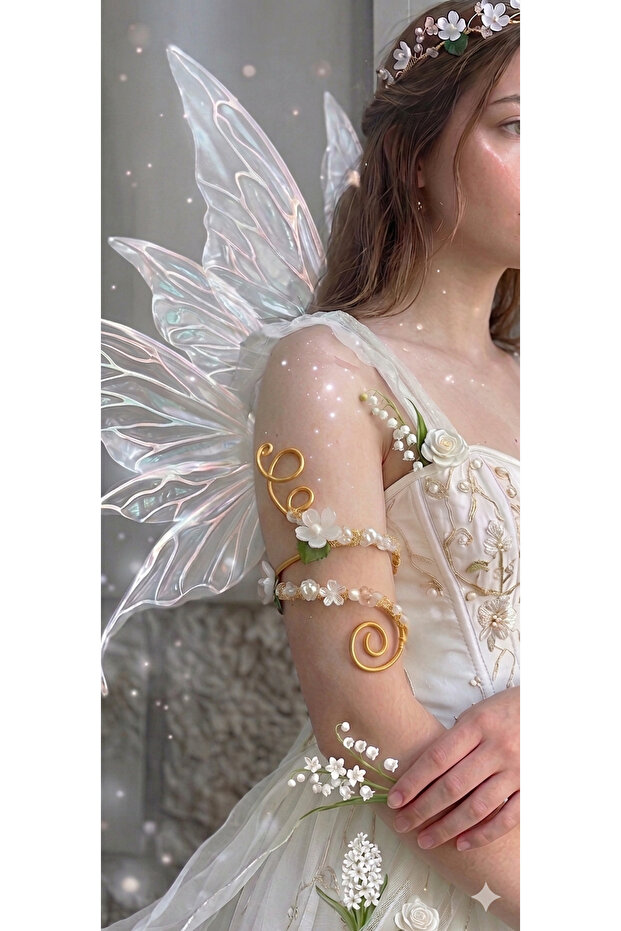 Arm Cuff Pazu ☘️ 🪞 💚 Yenitrend Collar Accessory ☀️ Arm Bracelet