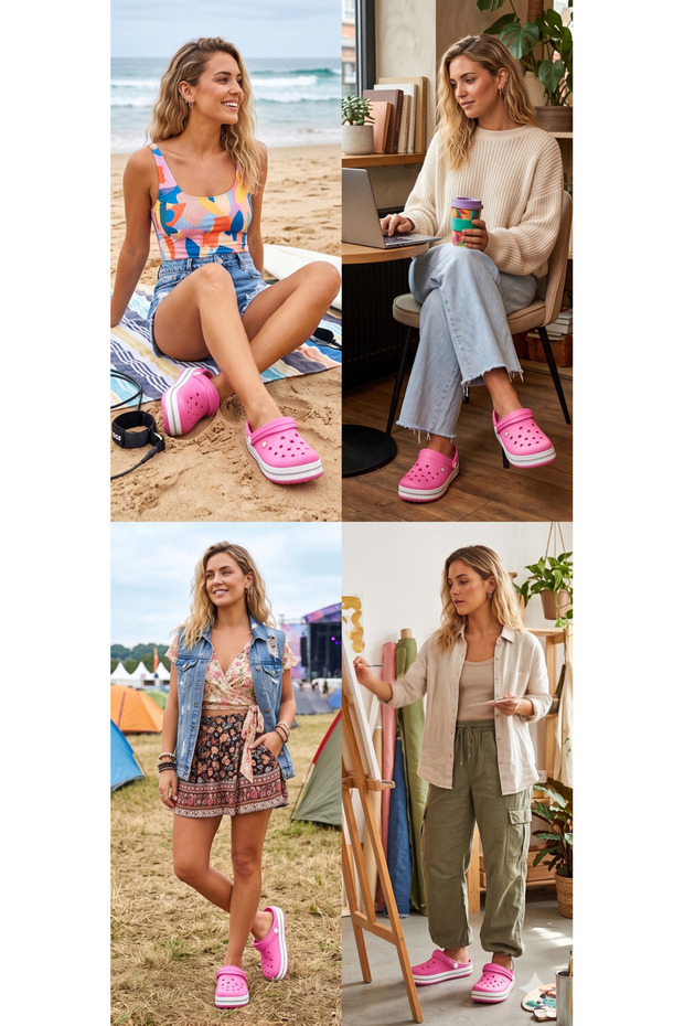 Perforated Beach & Casual Slippers