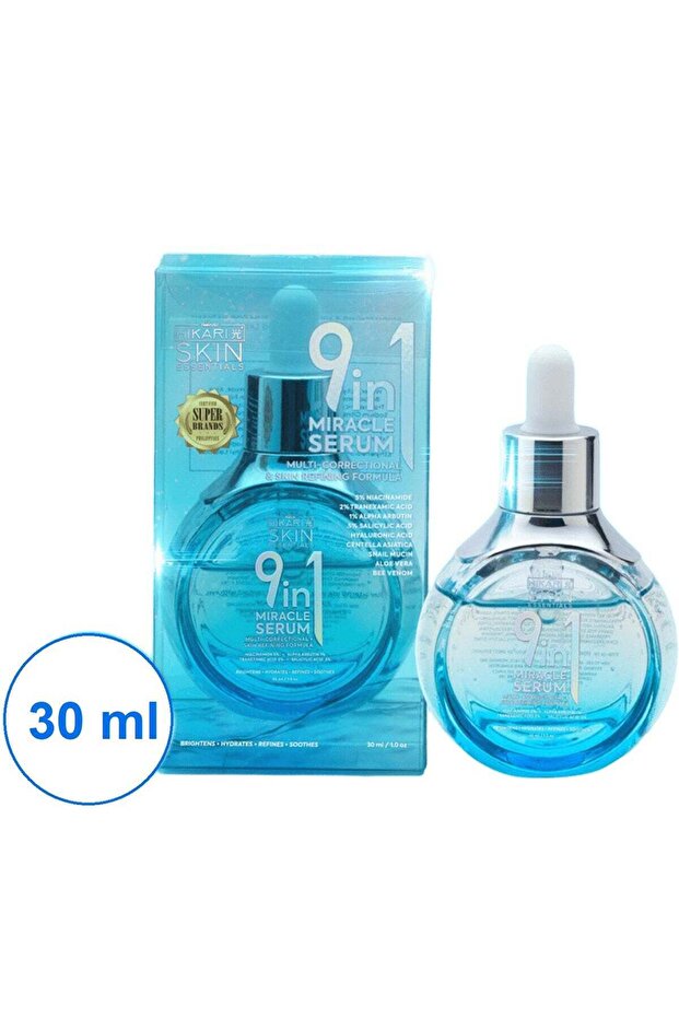 9 In 1 Miracle Serum Multi - Correctional & Skin Refining Formula 30ml