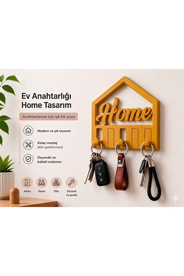 Home Keychain – Home Design Style and Modern 11 × 11 cm