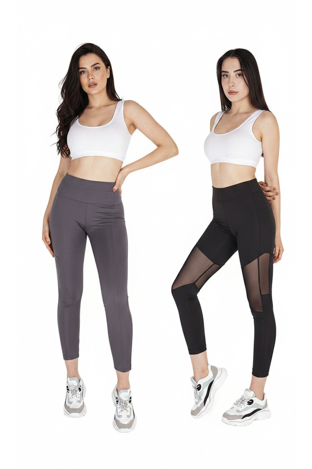 Women's 2-Piece High Waist Tummy Control Leggings Set