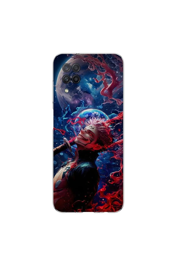 Samsung Galaxy M12 Compatible Anime 10/2 Design Transparent Case