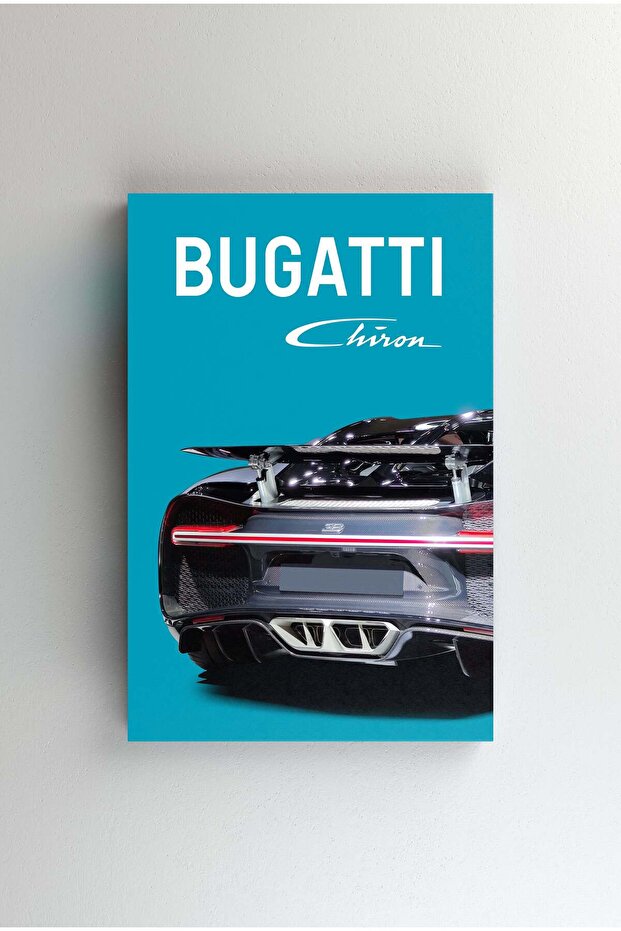 Tablou Canvas - Bugatti Chiron - Poster - 1