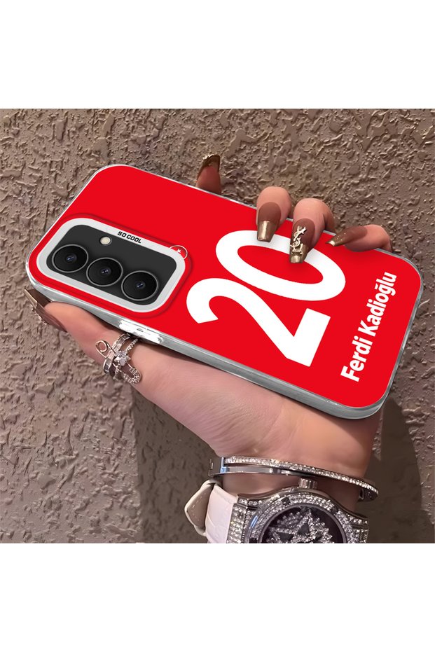 Silicone Edge Hard Back Phone Case Compatible with Samsung Galaxy S25 Fe Ferdi