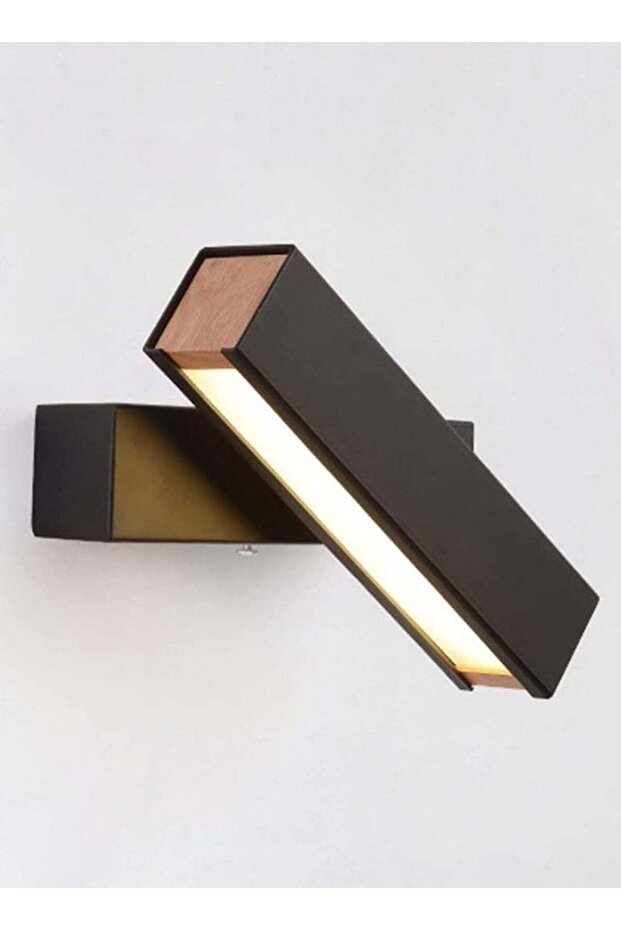 Warm Light (3000K) LED Wall Sconce - Modern Simple Bedside Light, 270° Rotatable