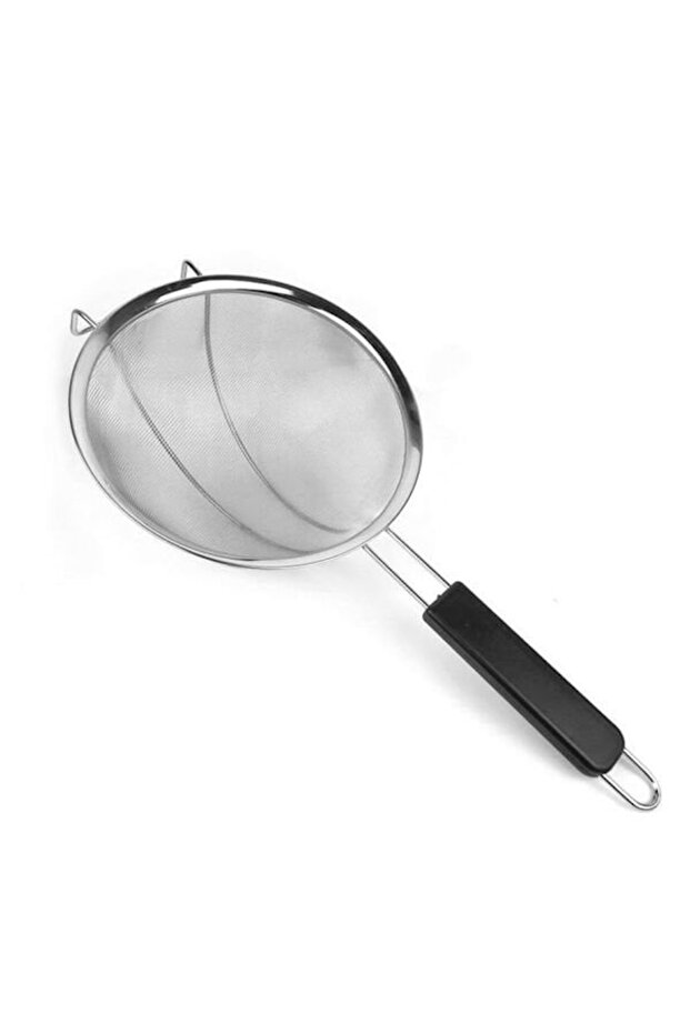 Supported Stainless Steel Milk Strainer 30 cm | Fine Pore Professional Strainer