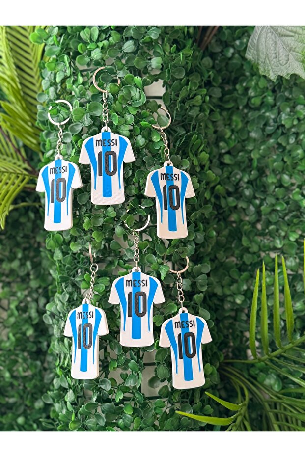 Messi forma anahtarlık