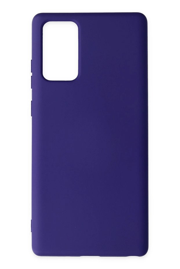 Ilkeshop New Galaxy Note 20 Case Nano Inside Velvet Silicone (03833) - Purple