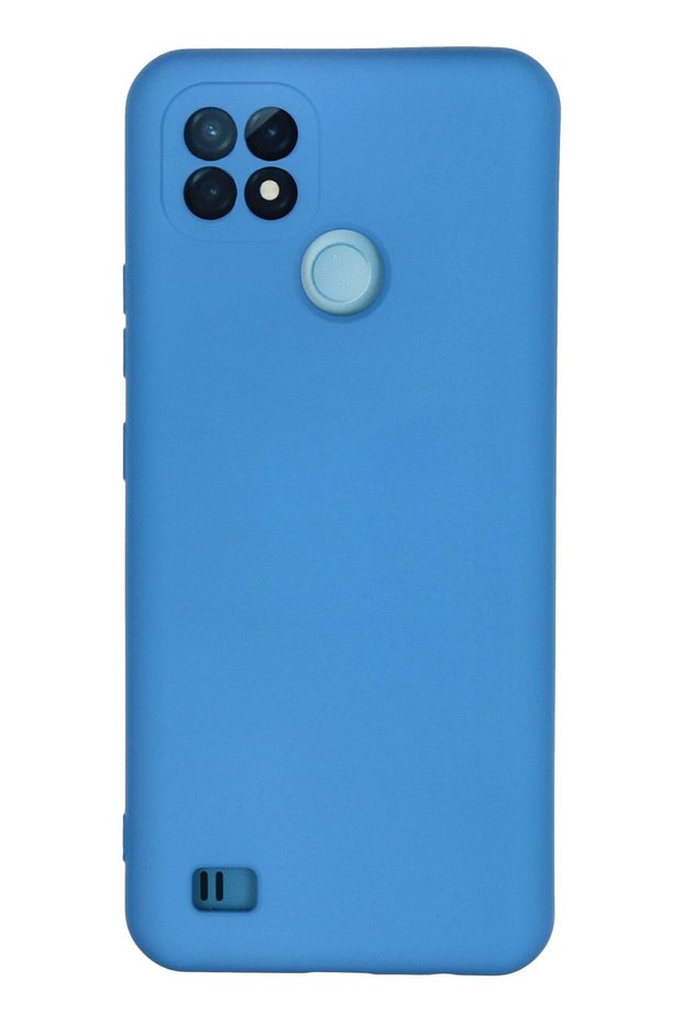 Ilkeshop New Realme C21 Case Nano Inside Velvet Silicone (100836) - Mi
