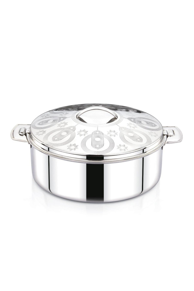 VESPERA SILVER Insulated Hotpot 2500ml | Etching Finish
