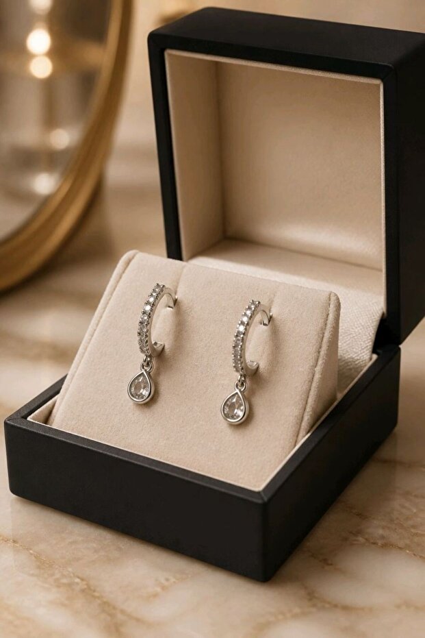Special Design Zircon Stone Earrings with Colorful Figures