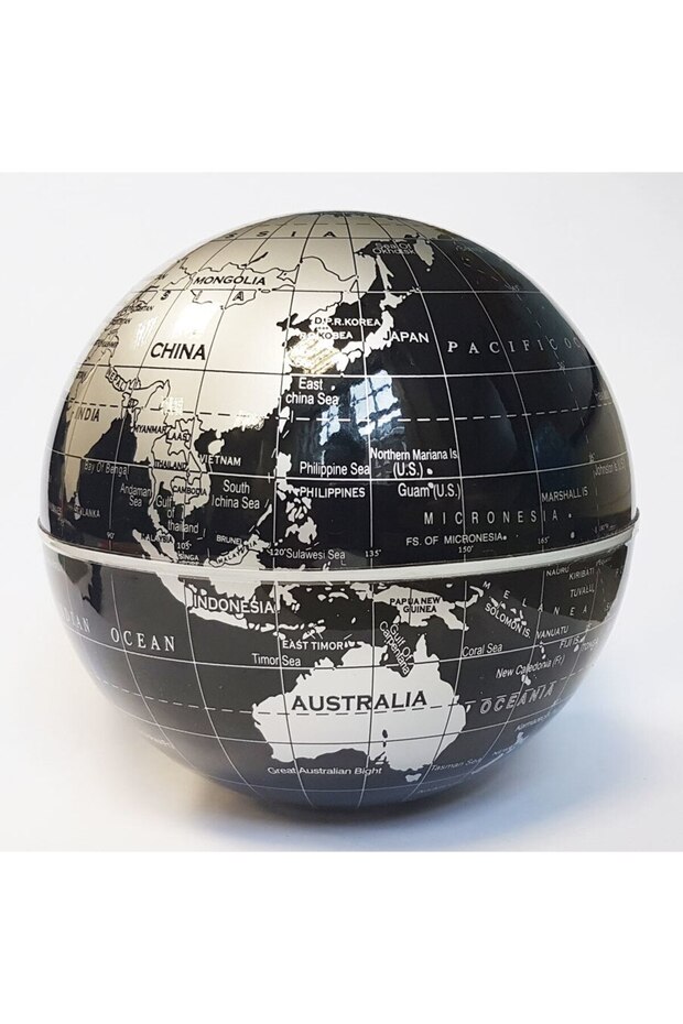Magnetic Levitating Globe Mini Globe Multicolored LED Lights Automatically Rotating - 3