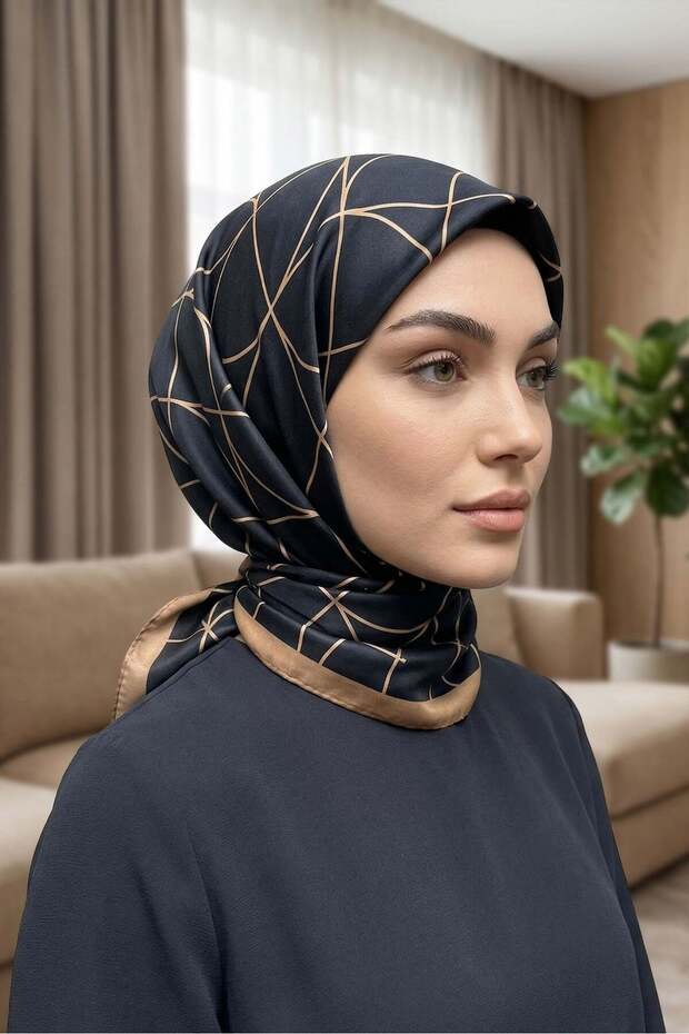 Patterned Soft Scarf - 069 - 1