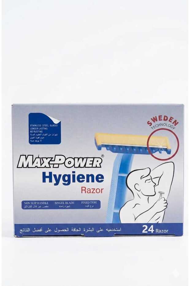 ماكس باور هاي جين امواس حلاقة للجسم 24حبه