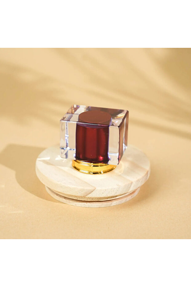 غطاء مربع سميك من الأكريليك ABS بقطر 15 مم لزجاجة العطر، غطاء أنيق مناسب لـ