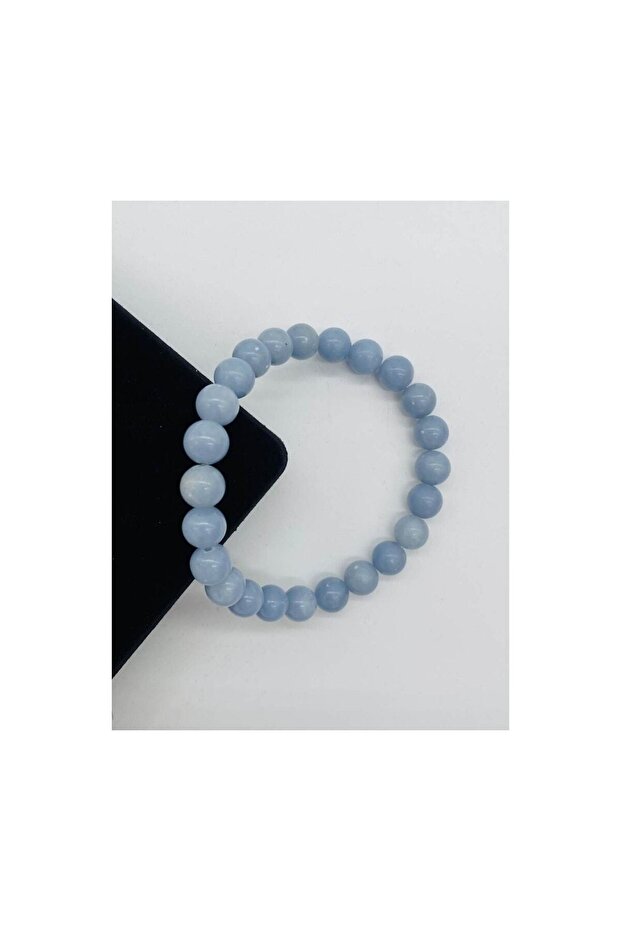 Anjelite Stone Natural Stone Bracelet-8mm