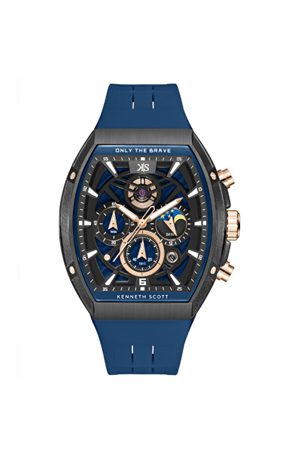 Men's Chronograph Blue Dial Watch - K26110-BSNN
