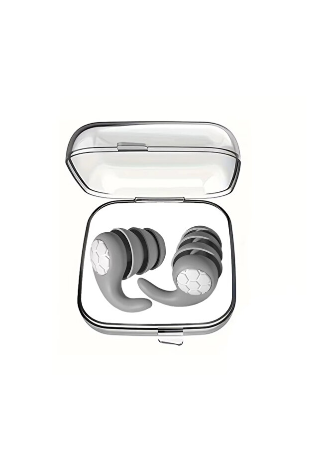Gray 1 Set Ear Plugs For Sleeping Tapones Para Dormir Noise Reduction Waterproof Swimming Ear Plug P