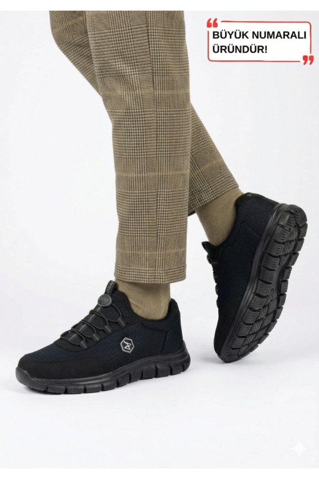 Comfortable Daily Knitwear Smart Lace-Up Large Size Sports Shoes