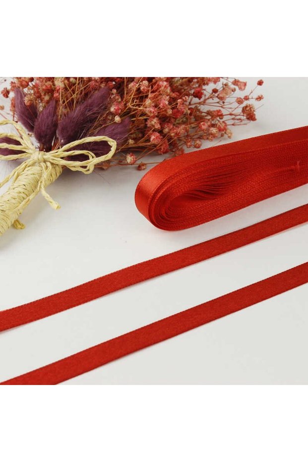 1 cm Satin Ribbon 10 Meters Bundle Dowry Special Day Gift Decoration Ribbon