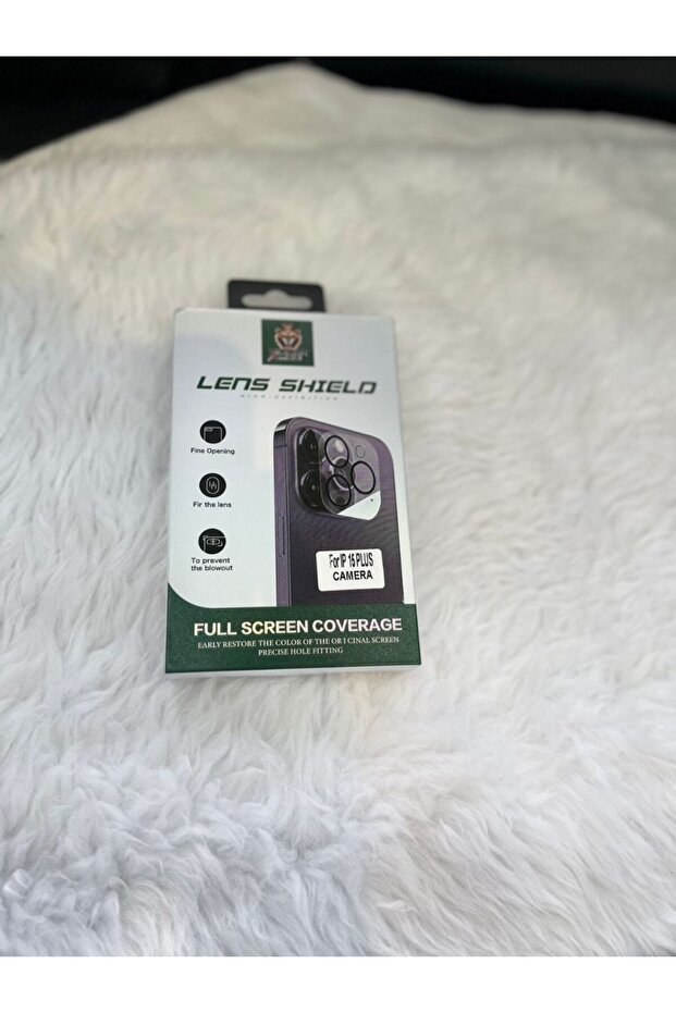 واقي الكاميرا الخلفية المتكامل (Lens Shield) من X-Tiger لـ آيفون 15 بلس - حماية زجاجية كاملة