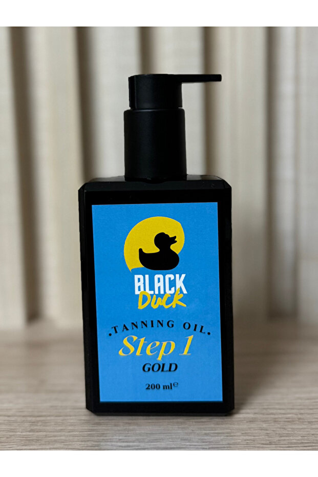 Step 1 - GOLD Tanning Oil