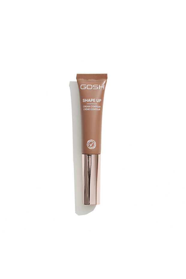 Shape Up Cream Contour | 002 Medium Deep | Buildable Soft Sculpting Formula | Dewy Blendable Finish with Built-In Applicator | 14 ml